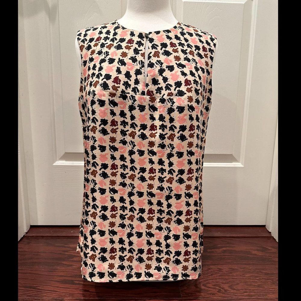 HUGO BOSS Silk Sleeveless Blouse Size: M